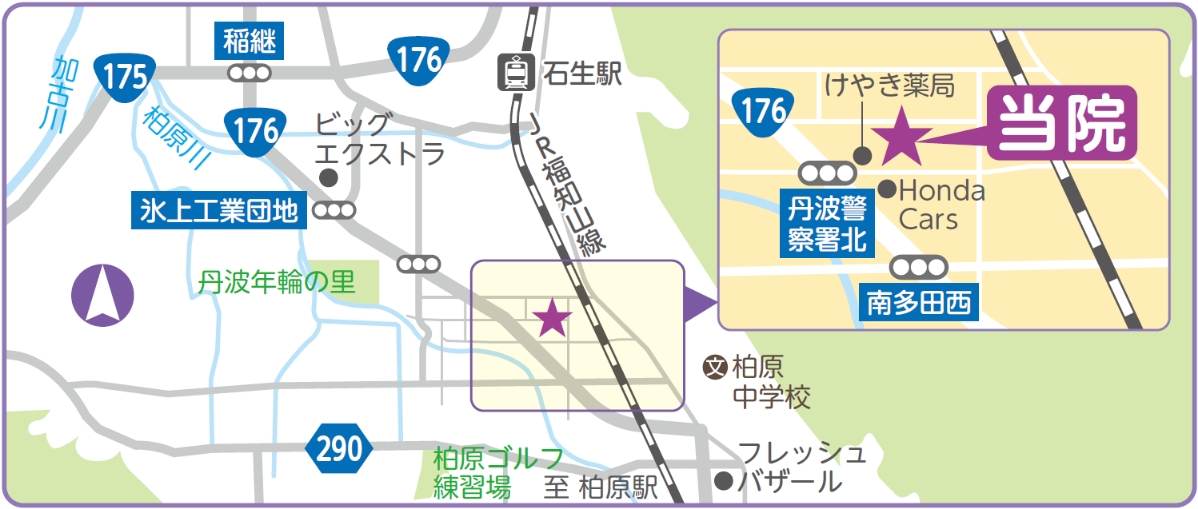 藤内科クリニック地図